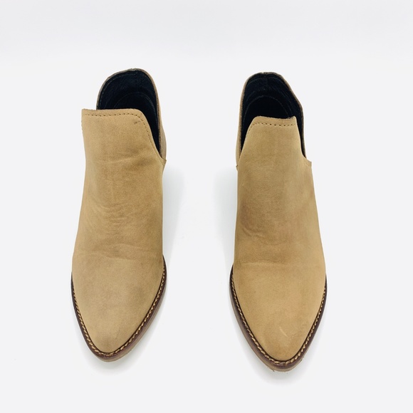 Steve Madden Women's Austin Brown Leather Booties - Picture 2 of 6